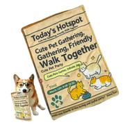 Newspaper Dog Toy Interactive Newspaper Crinkle Chew Pet Supplies