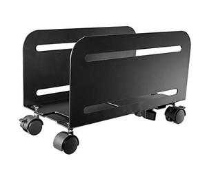 NewStar CPU-M100BLACK Mobile PC Mount (Suitable PC Dimensions - Width: 12-21 cm) - Black