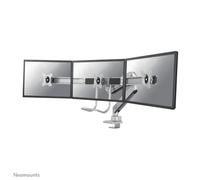 Neomounts NM-D775DX3SILVER Full Motion Dual Desk Mount - with crossba