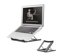 Newstar NSLS075BLACK Raised Aluminium Laptop Stand - Black - NEW Unused