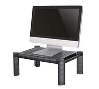 Newstar NSMONITOR20 Laptop or Monitor Stand/Riser, Height Adjustable - Black
