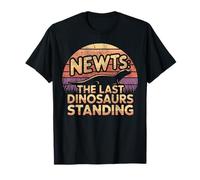Newt Last Dinosaur Standing Funny Newt Lover - Newt T-Shirt