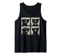 Newt Salamander Cool Sunglasses Portraits Tank Top