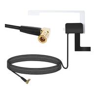 NewTH DAB Car Aerial Car Radio Antenna Receiver Internal Glass Mounted Antenna 3M 9.8ft Compatible with SMB Adapter for Car Radio Navigation DAB Car Radio Pioneer JVC Clarion Alpine Kenwood
