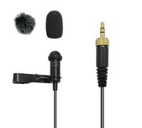 NewTH Lavalier Lapel Microphone Compatible with Sennheiser Wireless System Bodypack Transmitter EW100 G4 EW300 G1 G2 G3, EWD1, ME2, ME3, ME4 Omnidirectional Condenser Mic (3.5mm Screw Lock Plug)