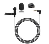 NewTH Lavalier Lapel Microphone Omidirectional Condenser Microphone for DJI Mic 2,Mic for Rode Wireless GO 2 / II Transmitters(Standard 3.5mm TRS Plug for DJI and for Rode)