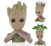 Newthinking Baby Groot Plant Pot, Novelty Groot Flowerpot Pen Holder