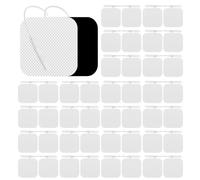 Newthinking Electrode Pads Replacement 50 x 50mm, 48 Pack Self-Adhesive TENS Machine Pads Compatible with TPN, Lloyds, Tenscare, Neurotrac, Auvon TENS Machines