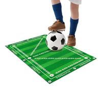 Newthinking Football Training Mat 90x60cm, Anti-Skid Football Training Skills Mat, Soccer Mastery Practice Carpet for Improving Dribble Control