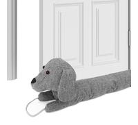 Newthinking Heavy Draught Excluder for Doors Cushion, 38 Inches Under Door Draught Excluder with Hook Loop for Doors, Air Door Draft Stopper Front Noise Blocker for Bottom of Door with Hanging Loops