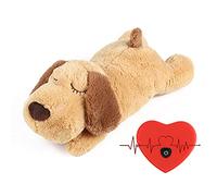 Newthinking Puppy Heartbeat Stuffed Toy - Pet Anxiety Relief and Calming Aid, Soft Plush Sleeping Buddy Behavioral Aid Dog Toy, with Heartbeat for Puppies Dog Pet