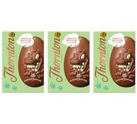 NewThornton Milk Chocolate Dinosaur Egg 151g Each - Easter Gifts For Kids | Easter Egg Hunt Gifts | Girls | Boys - Dinosaur gift for Friends & Family (Pack Of 3)