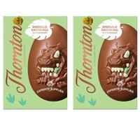 NewThornton Milk Chocolate Dinosaur Egg 151g Each - Easter Gifts For Kids | Easter Egg Hunt Gifts | Girls | Boys - Dinosaur gift for Friends & Family (Pack Of 2)