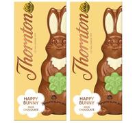 NewThornton Milk Chocolate Happy Bunny 170g Pack Of 2 - Easter egg hunt. Suitable for Vegetarians Great Chocolate For Hamper Easter Gift for Kids 2026