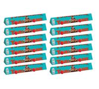 NewTobleron Crunchy Almonds Chocolate with Honey & Almond Nougat Bar Gifting 100g, Suitable For Vegetarians Perfect for Sharing and Gifting For Everyone (Pack Of 12)