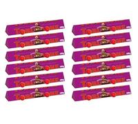 NewTobleron Fruit and Nut & Crunchy Almonds Swiss Milk Chocolate Bar 100g, Honey & Almond Nougat, Perfect for Sharing and Gifting For Everyone (Pack Of 12, Fruit & Nuts Bar)