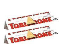 NewToblerone Golden Caramel, Fruit and Nuts and Dark and Almond Orange Twist Chocolate Bar 360g Pack of 3 Delightful Treat For Men Women By Experts Supplies (x 2, White Chocolate Bar)