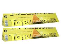 NewToblerone Golden Caramel, Fruit and Nuts and Dark and Almond Orange Twist Chocolate Bar 360g Pack of 3 Delightful Treat For Men Women By Experts Supplies (x 2, Golden Caramel Chocolate Bar)