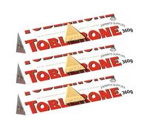 NewToblerone Golden Caramel, Fruit and Nuts and Dark and Almond Orange Twist Chocolate Bar 360g Pack of 3 Delightful Treat For Men Women By Experts Supplies (x 3, White Chocolate Bar)