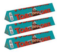 NewToblerone Golden Caramel, Fruit and Nuts and Dark and Almond Orange Twist Chocolate Bar 360g Pack of 3 Delightful Treat For Men Women By Experts Supplies (x 3, Crunchy Almonds Chocolate Bar)