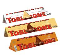 NewToblerone Golden Caramel, Milk, Fruit and Nut, Dark Almond Orange Twist, White Chocolate Bar 360g Pack of 3 For Men Women By Experts Supplies (x3, Orange Twist, WHite and Milk Chocolate)