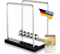 Newton ball pendulum 18cm - Relaxation Physics - Ball game - Deco desk - Game office classic