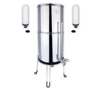 Newton Gravity Water Filter System With Fluoride Removal - 12L Capacity, 2X Filter Candles
