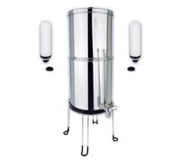 Newton Gravity Water Filter System With Fluoride Removal - 8.5L Capacity, 2X Filter Candles