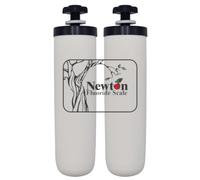 Newton Gravity Water Filter with Fluoride and Limescale Removal | High Capacity Ceramic Candle | Compatible with British Berkefeld, Berkey, etc. (1 Pack)