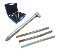 Newton Hardness Test Pen, Surfaces Scratch Test Pen, with 3 Ranges - Blue Mark 0-3N/red Mark 0-10N/yellow Mark 0-20N, 3 Probes To Choose From, for Coatings Plastics Wood Metal Materials ( 0.75mm)