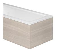Newton Light Wood Beech Effect Front MDF Wood Adjustable Height Bath Panel 800mm