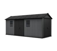 Keter Newton Plus Dual Entry Shed 17X7.5Ft - Grey