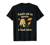 Newton’s Nemesis Space Apple Pie Graphic T-Shirt