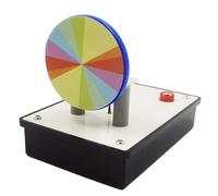 Newton Seven-Color Color Disk, Light Synthesis Principle Demonstration Model, Optical Physics Teaching Instrument, Visible Mixing Experiment Apparatus, School Science Classroom