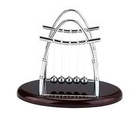 Newton's Cradle Balance Balls, Physics Science Steel Pendulum Ornaments Educational Toy for Home Office Desk, Reduced Pressure Toy with Great Ornament for Birthday Gift, Kids Toy