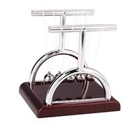 Newton's Cradle Balance Balls Toy, Release the Pressure, Educational Science Pendulum Desk Decor Ornament for Home Office with Damping Effects for Kids Adults
