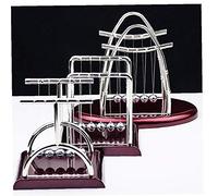 Newtons Cradle Steel Balls Creative Physics Science Pendulum Desk Decoration Ornament Home Office Decoration Random Style