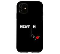 Newton's gravity law - Newton and the apple Case for iPhone 11