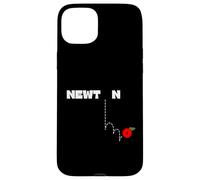 Newton's gravity law - Newton and the apple Case for iPhone 15 Plus