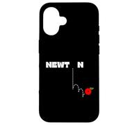 Newton's gravity law - Newton and the apple Case for iPhone 16