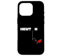 Newton's gravity law - Newton and the apple Case for iPhone 16 Pro