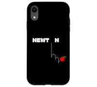 Newton's gravity law - Newton and the apple Case for iPhone XR