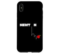 Newton's gravity law - Newton and the apple Case for iPhone XS Max