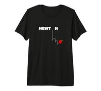 Newton's Gravity Law - Newton and The Apple Premium T-Shirt