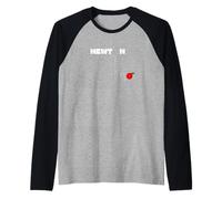 Newton's gravity law - Newton and the apple Raglan Baseball Tee