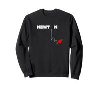 Newton's gravity law - Newton and the apple Sweatshirt