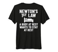 Newton's Laws - Funny Physics Teacher Premium T-Shirt