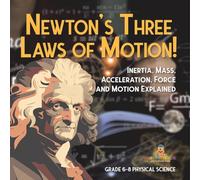 Newton's Three Laws of Motion! Inertia, Mass, Acceleration, Force and Motion Explained | Grade 6-8 Physical Science
