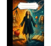 Newton's Universe Composition Notebook for Science lovers: lined, college ruled, 7.5x9.25 in, 120 pages