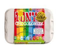 NewTony Chocolonely 12 Egg-Stra Special Chocolate Eggs 150g Perfect for Kids and Adults Gift for Easter & Easter Egg Hunts (x1)